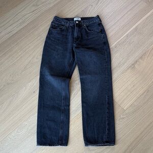 Agolde Valen Dark Wash Denim Jeans